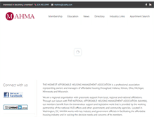 Tablet Screenshot of mahma.com
